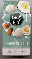 Coconut Veganela Balls With Almonds