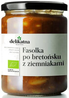 Fasolka po bretońsku z ziemniakami