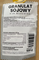 Granulat sojowy a'la wołowina