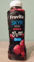 Skyr jogurt pitny typu islandzkiego bez dodatku cukru, wiśnia