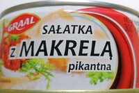Sałatka z makrelą pikantna