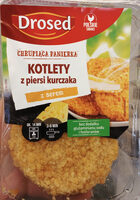 Kotlety z piersi kurczaka z serem