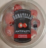 Antipasti nadziewane serkiem wiśniowe papryczki