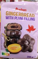 Gingerbread with plumb filling
