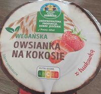 Wegańska owsianka na kokosie
