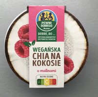 Wegańska chia na kokosie