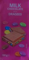 Milk chocolate with Dragees