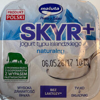 SKYR+ jogurt typu islandziego naturalny