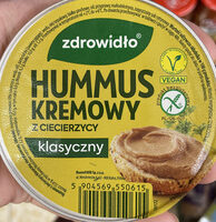 Hummus kremowy z ciecierzycy klasyczny