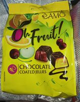 Chocolate coated jellies
