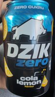 DZIK zero cola lemon