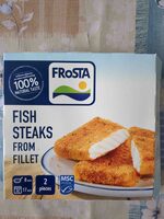 Fish steaks from fillet