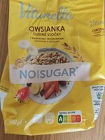 Owsianka z bananami i truskawkami No Sugar