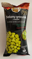 Zielony groszek z wasabi