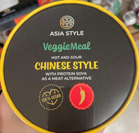 VeggieMeal hot and sour CHINESE STYLE