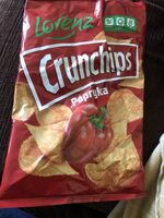 Potato crisps with paprika flavour.