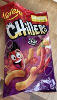 Corn snack with chilli flavour