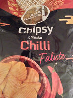 Chipsy o smaku Chilli Faliste