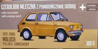 Czekolada mleczna z pomaranczowa skorka