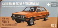 Czekolada mleczna z truskawkami