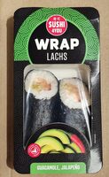 Sushi-Wrap - Lachs, Guacamole, Jalapeño