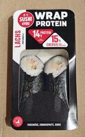 Sushi-Wrap - Lachs, Frischkäse, Erdnusspaste, Gurke
