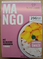 Mango - ryż na mleczku kokosowym z mango