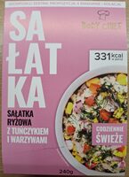 Sałatka ryżowa z tuńczykiem i warzywami