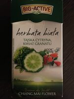 Herbata biała tajska cytryna, kwiat granatu