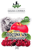 Tłoczony sok jabłkowo-wiśniowy