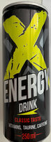X Energy Drink classic taste