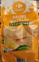 Mini wafelki cytrynowe