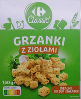 Grzanki z ziołami