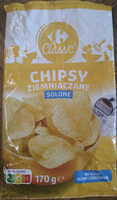 Chipsy ziemniaczane solone