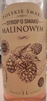 Syrop o smaku malinowym