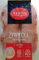 Żywiecka kiełbasa sucha z szynki.
