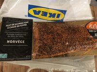 Saumon fumé à chaud
