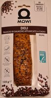 Trancio di Salmone Affumicato con Pepe