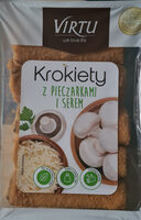 Krokiety z pieczarkami i serem