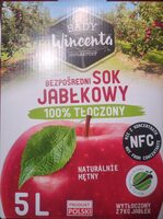 Sok jabłkowy bezpośredni 100% tłoczony