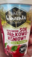 Bezpośredni dom jabłkowo-wiśniowy 100% tłoczny