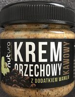 Krem orzechowy kawowy z dodatkiem wanilii