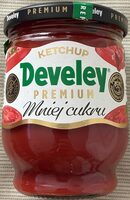 Ketchup Develey premium Mniej cukru