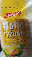 Wafle ryżowe ze słonecznikiem