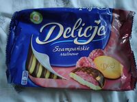 Delicje malinowe