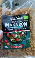 Ekologiczny makaron pełnoziarnisty świderki