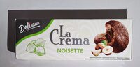 Kakao-Mürbegebäck mit Kakao-Haselnuss-Creme