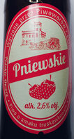 Pniewskie o smaku truskawkowym