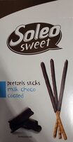 Pretzels sticks milk choco coated