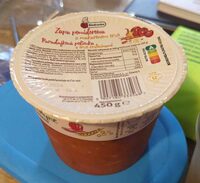 Zupa pomidorowa z makaronem orzo / Paradajkova polievka s orzo cestovinami